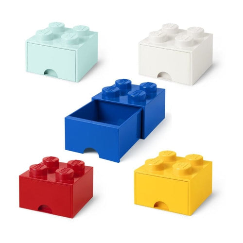 LEGO樂高四凸抽屜收納箱 (多色可選)