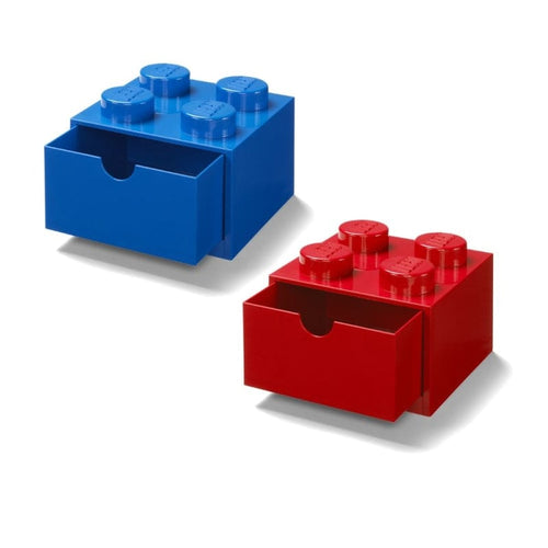 LEGO樂高四凸桌上型抽屜收納箱 (多色可選)