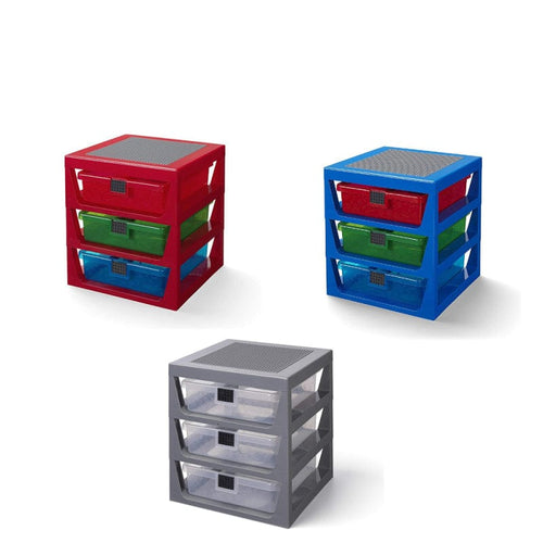 LEGO樂高玩具收納三層架 (多色可選)