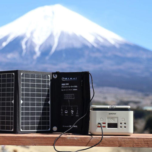 EMR310 儲能小瓦力+太陽能充電組(贈小瓦力收納包)