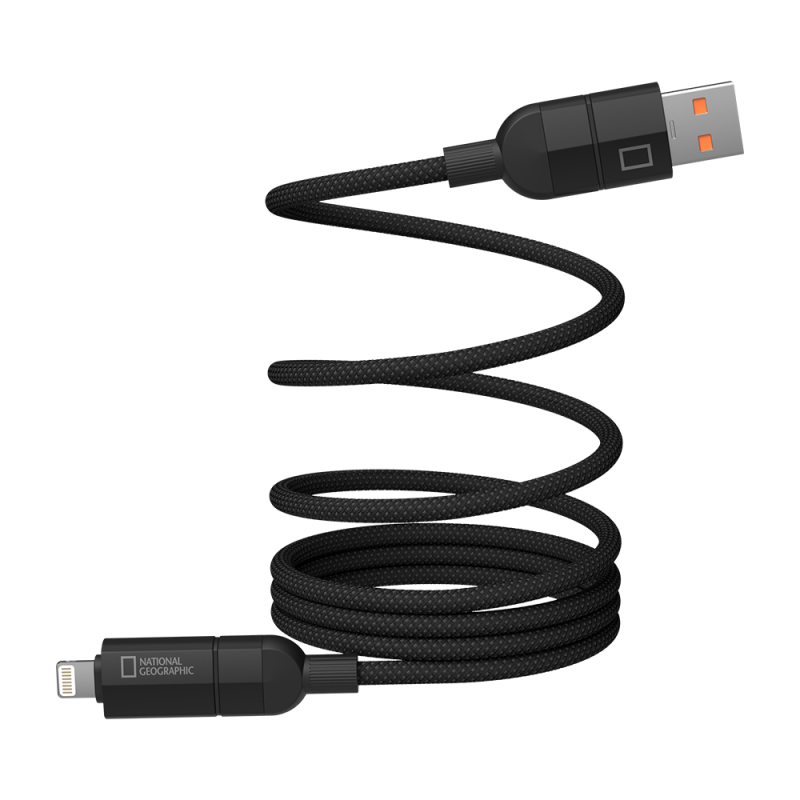 磁吸四合一傳輸充電線 1.2m