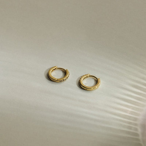 半圈鑽華爾滋之舞耳環