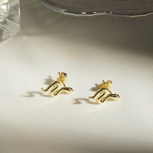 神秘氣質蛇形耳環