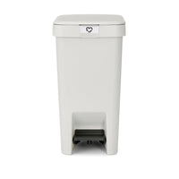 PEDAL BIN STEPUP腳踏式環保分類垃圾桶10L-(淺灰色/仙綠色)