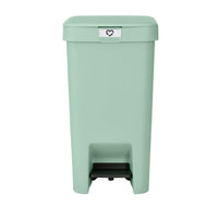 PEDAL BIN STEPUP腳踏式環保分類垃圾桶16L-(淺灰色/仙綠色)