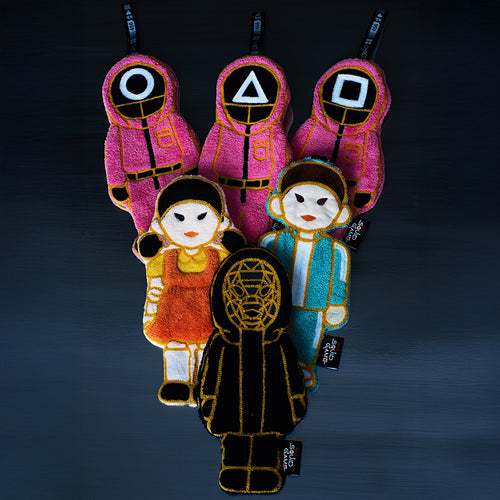 魷魚遊戲 造型擦手巾 1入組