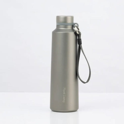 Tivo 鈦羽瓶｜純鈦無塗層掛繩保溫瓶800ml