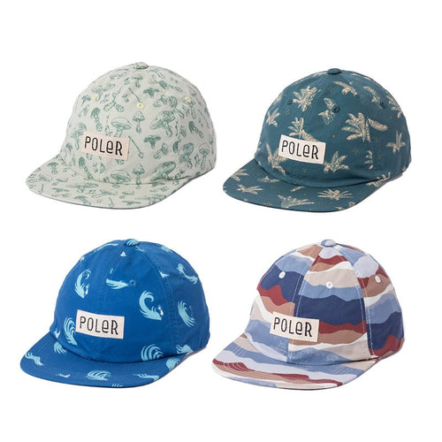 日本限定 - ALL OVER 6P CAP 六片帽 (共4色)