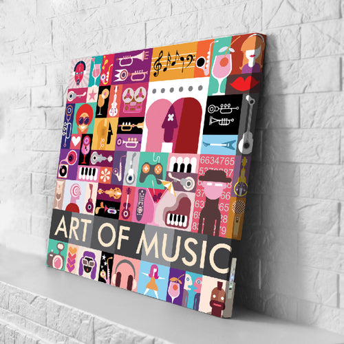 看見你的聲音 藍牙畫布音箱- Art of Music