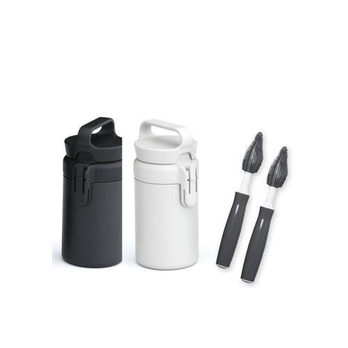 mug2go 隨行保溫馬克杯 500ml-兩入組【贈抗菌矽膠杯刷】