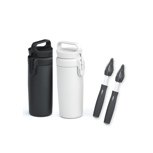 mug2go 隨行保溫馬克杯 700ml-兩入組【贈抗菌矽膠杯刷】