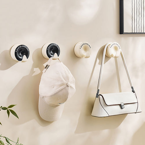 圓形壁掛式包包掛勾-3入-多色可選