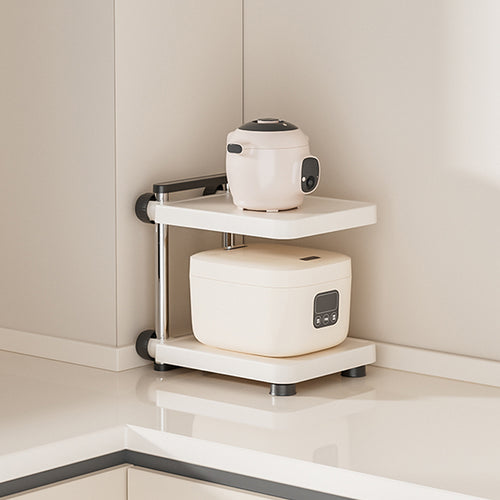 二層鍋具收納架/置物架