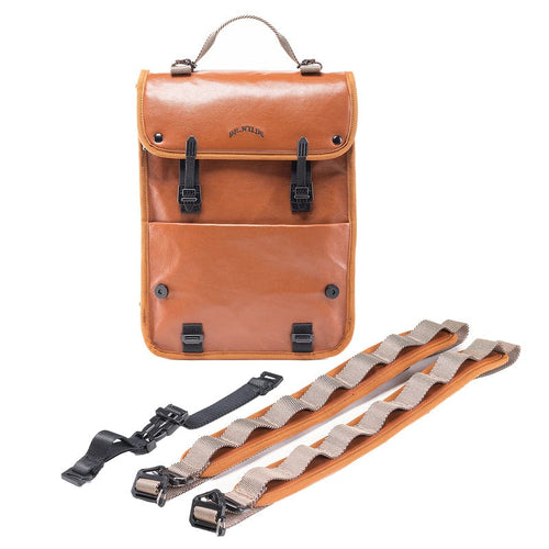 12升D-DAY2 兩棲防水 郵差包 L號(紅棕)