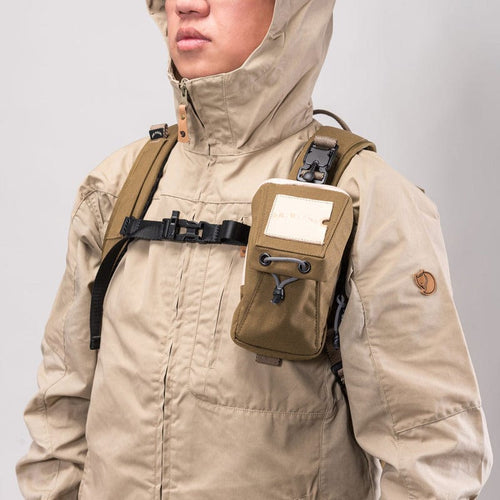 派遣手機包 黑/狼棕