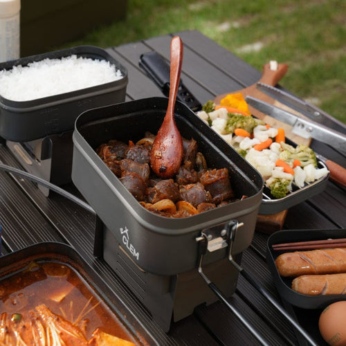 多功能露營餐盒7件組