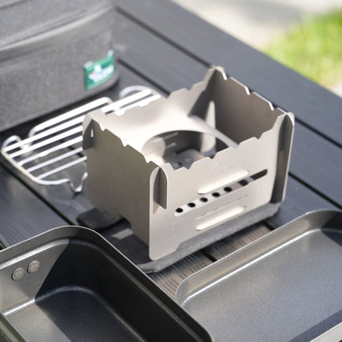 Titanium stove