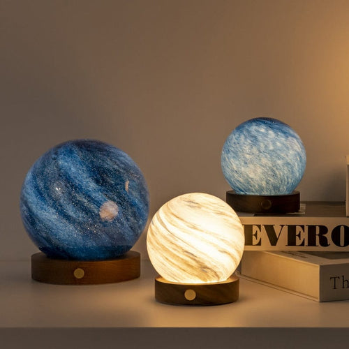 宇宙系玻璃水晶燈(加大款)