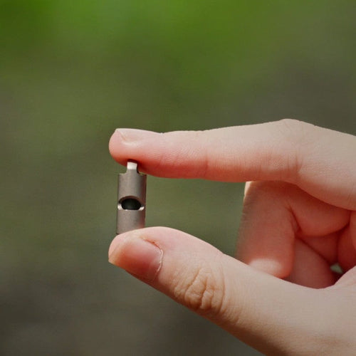 鈦合金迷你求生哨