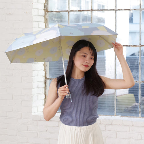 50公分 2 side 遮光傘(牡丹灰)-NO.2494