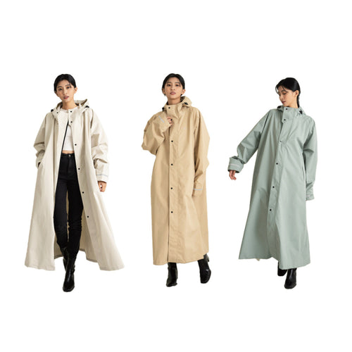 【輸碼折100】CORVIX 純粹本質 兩穿前開式 輕量 風雨衣 (附提袋)