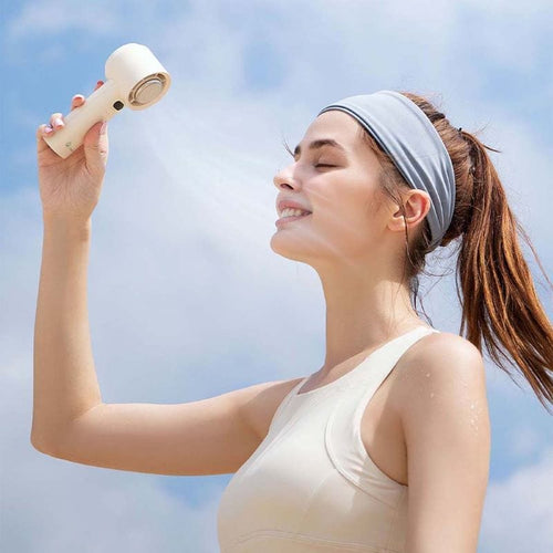 冰敷手持渦輪風扇