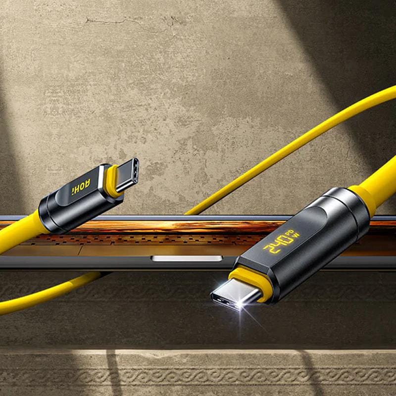 【預購】【1M】240W USB4 2.0 螢幕顯示快充傳輸線  (Type-C to C)