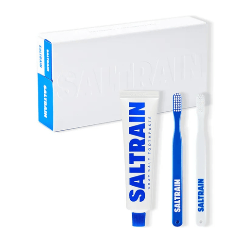 經典牙膏牙刷三件組-藍