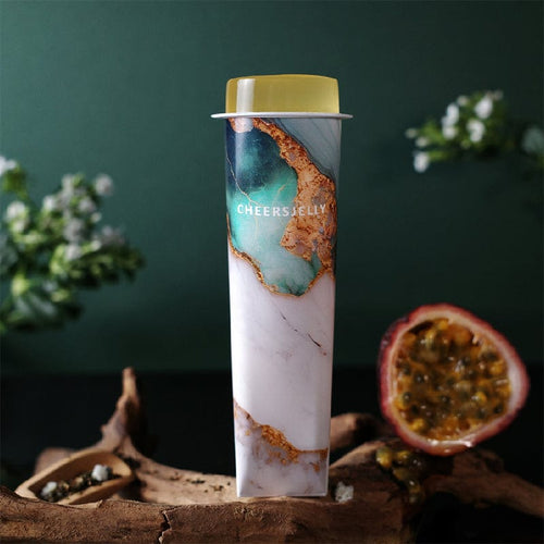 舉杯低卡百香綠茶蒟蒻凍1盒6根入