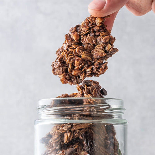 穀卡卡堅果燕麥脆片入門組合-中包 200gx4入+隨手包 50gx2入(多種口味)