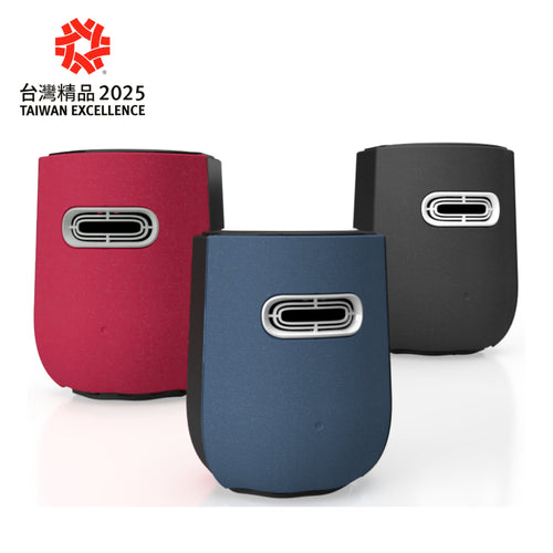 【冬季守護力讓家裡的每口空氣都安心】LUFT Mask布款-智慧型光觸媒無耗材空氣淨化器