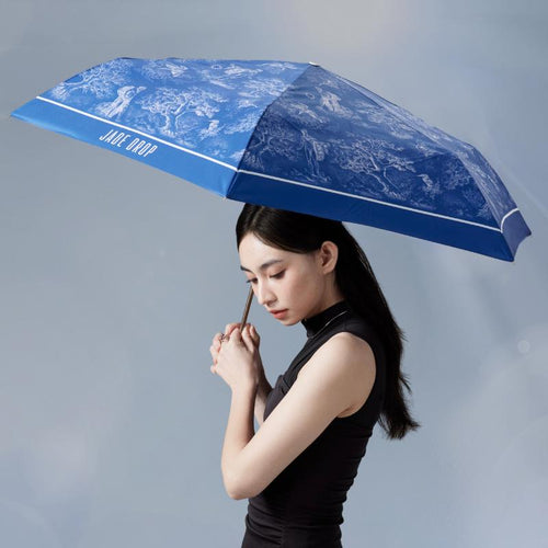 《La Belle Epoch》美膚自動晴雨傘-手繪限量款