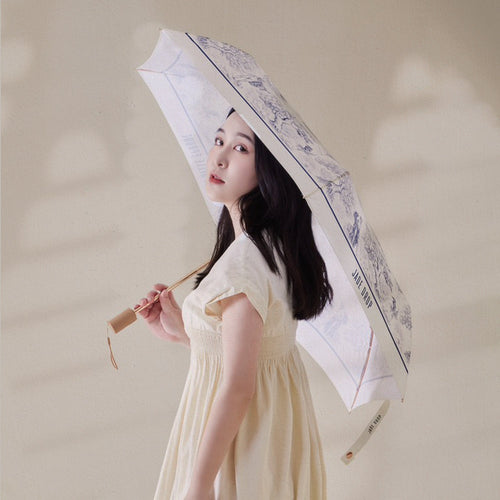 《La Belle Epoch》美膚晴雨傘-手繪限量款