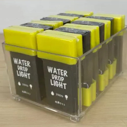 日本製防災免插電水滴燈(10入)
