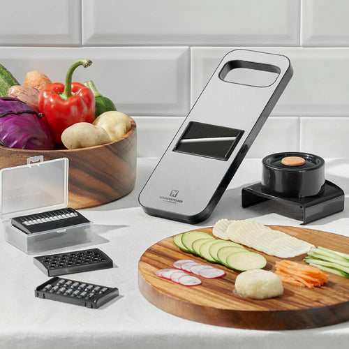 德國 6in1 不鏽鋼磁性切片組