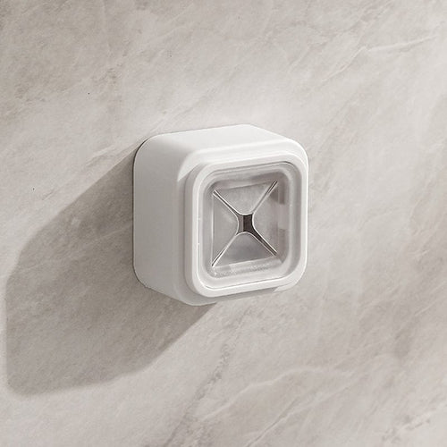 十字型無痕壁掛毛巾掛勾/收納塞(附背膠)-3入-多色可選