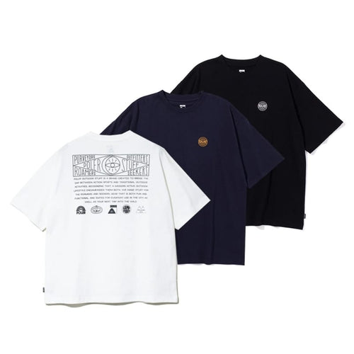 日本限定-品牌歷程寬鬆短袖T恤 (共3色)