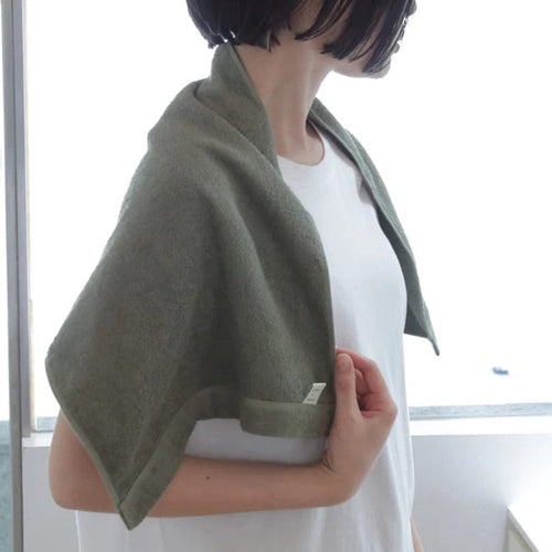 日製薄型快乾吸水毛巾-34x90cm-多色可選
