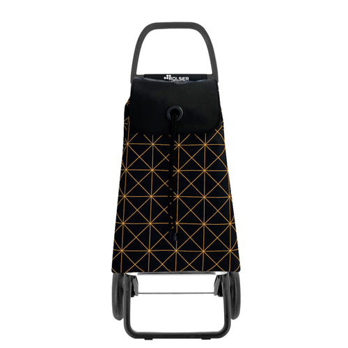 RG摺疊兩輪時尚購物車 (黑橘)