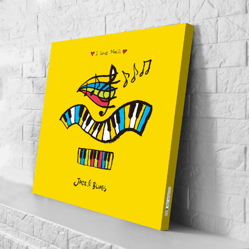 看見你的聲音 藍牙畫布音箱- Jazz & Blues