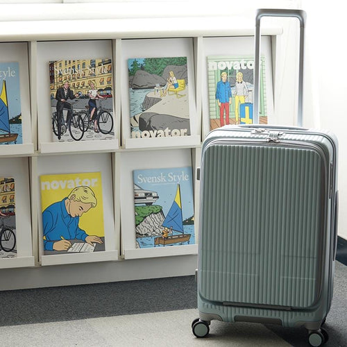 INV 19吋 雙前開剎車 拉鍊登機箱 五色