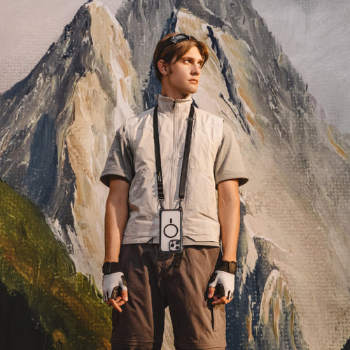 iPhone 16 Odyssey M+ 超軍規防摔掛繩手機殼/相機控制按鍵版(支援MagSafe)