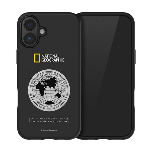 Metal Deco Case 地球徽章保護殼 - iPhone 16系列
