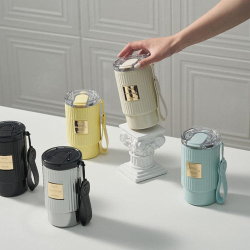 Holoholo｜ROME COFFEE 雙飲羅馬咖啡保溫杯（500ml／5色）