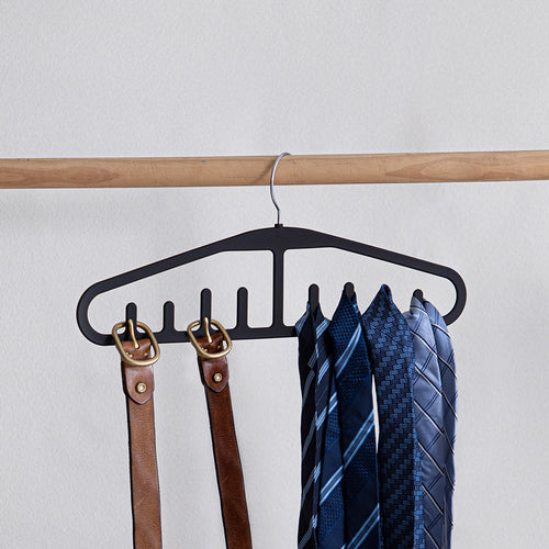 多功能掛勾衣架/背心收納掛架(8鉤)-3入-多色可選