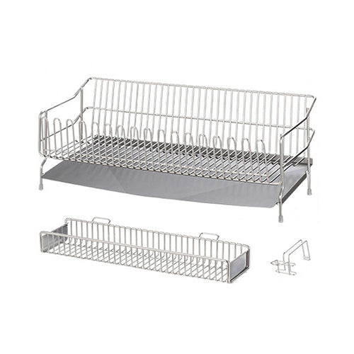 304不鏽鋼餐具瀝水架(附刀架/筷架)