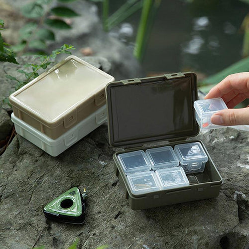 日系扁形款PP收納盒(附內盒X6)-3入