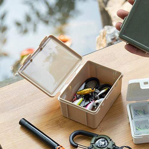 日系扁形加高款PP收納盒-3入