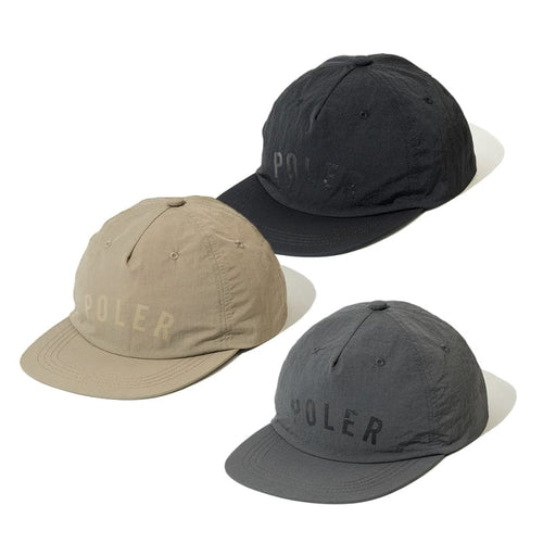 日本限定 學院風POLER LOGO風格尼龍帽 (共3色)