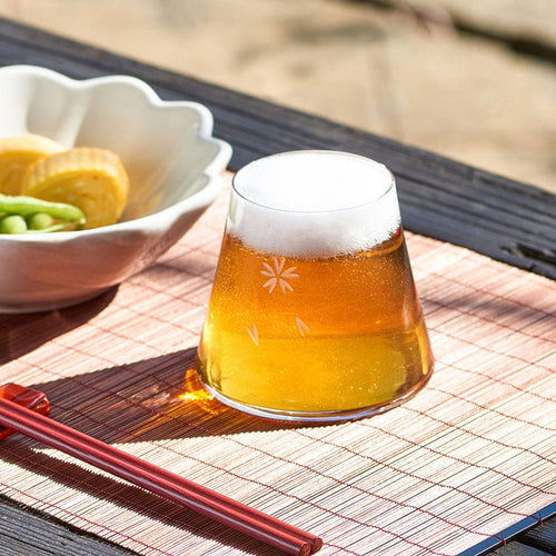 日本製富士山寶永玻璃杯